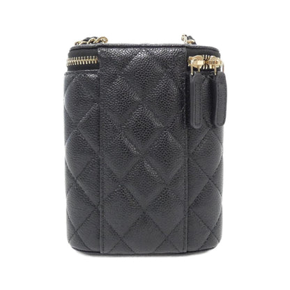 Chanel Calfskin Black Shoulder Bags