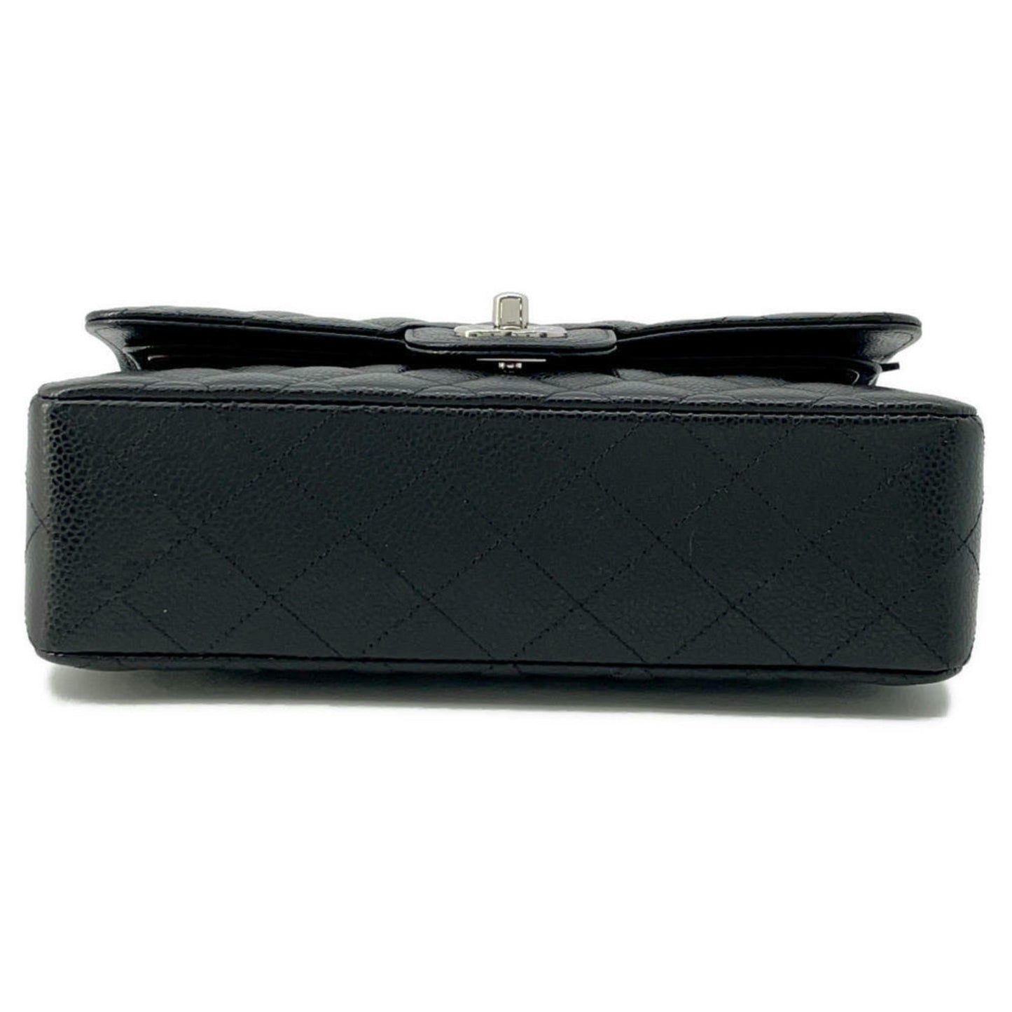 Chanel Calfskin Black Shoulder Bags
