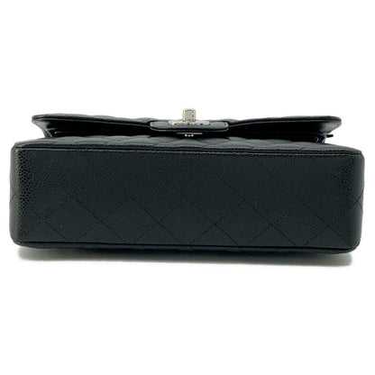 Chanel Calfskin Black Shoulder Bags