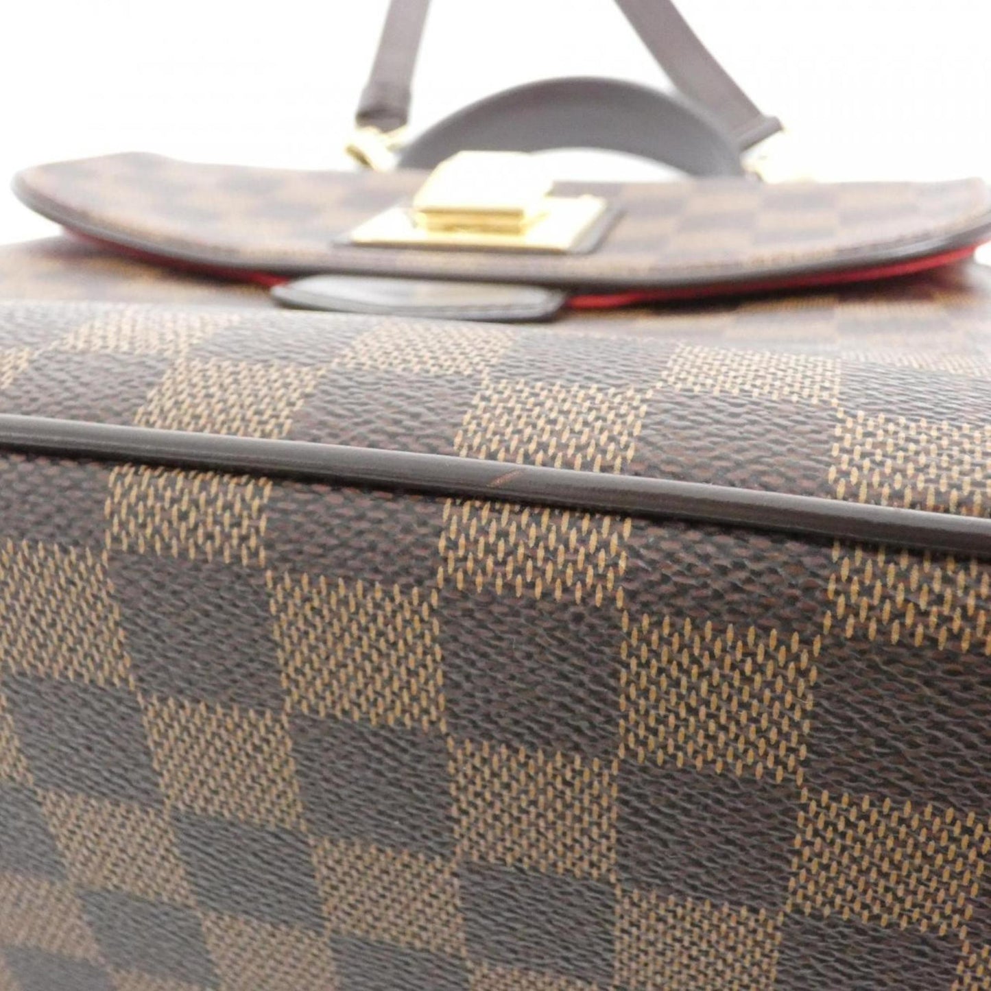 Louis Vuitton Coated Canvas Brown Handbags