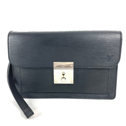 Louis Vuitton Epi Black Clutch Bags