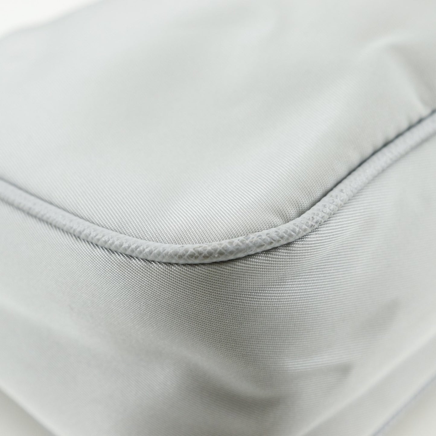 Prada Nylon Gray Shoulder Bags