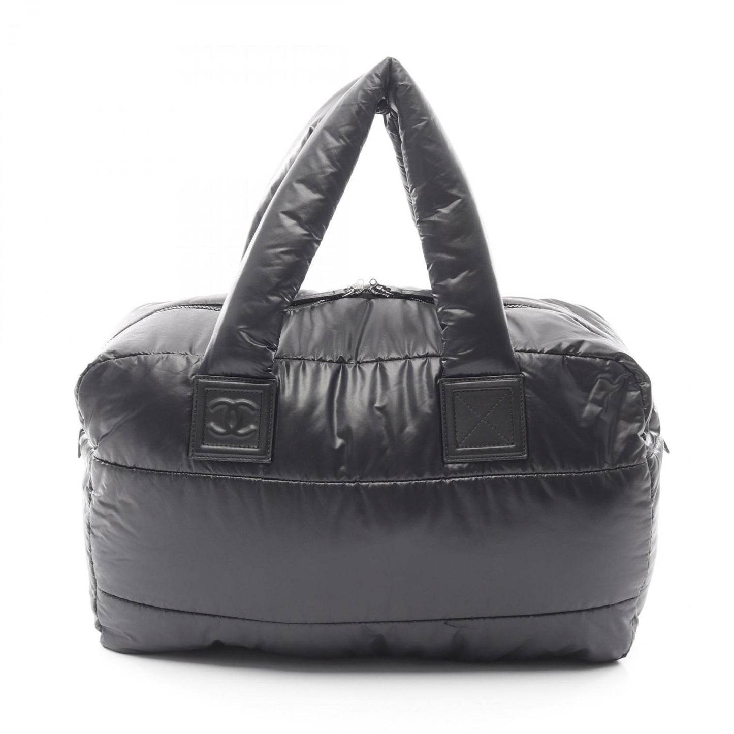 Chanel Nylon Black Travel Bags