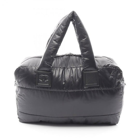 Chanel Nylon Black Travel Bags