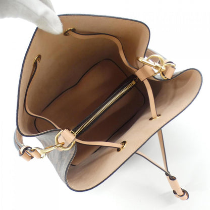 Louis Vuitton Coated Canvas Brown Shoulder Bags