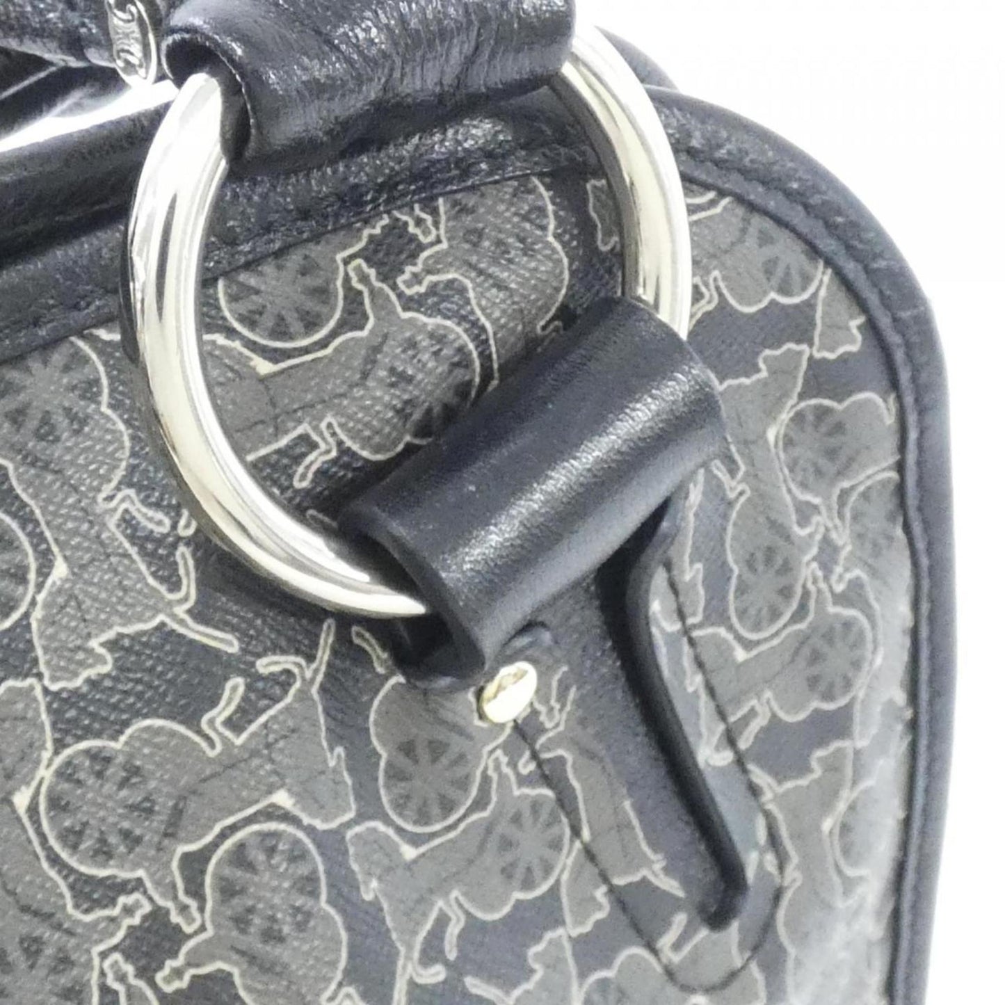 Celine Coated Canvas Black Handbags