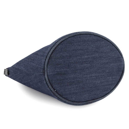 Prada Denim Black Shoulder Bags
