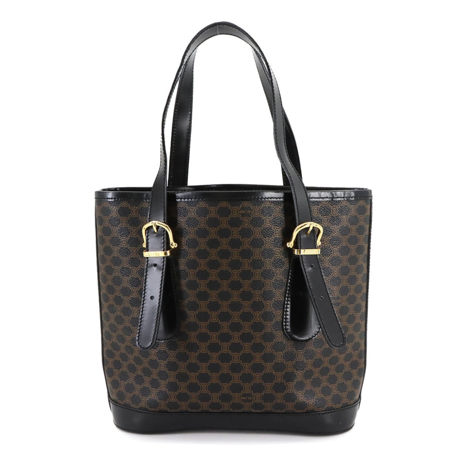 Celine Pvc Black Tote Bags