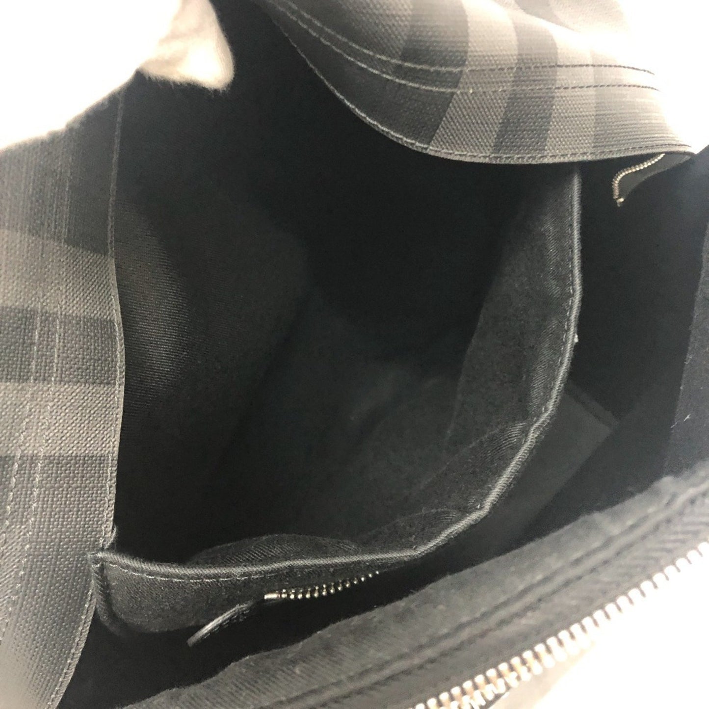 Burberry Pvc Gray Backpacks