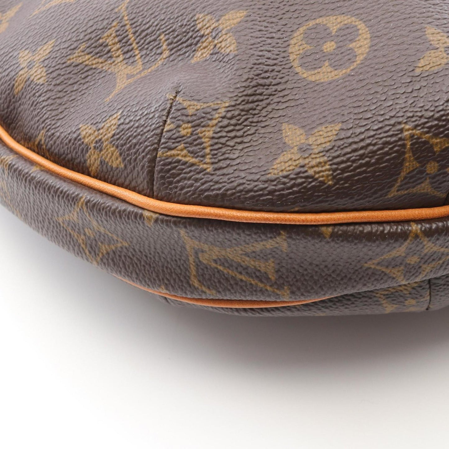 Louis Vuitton Coated Canvas Brown Shoulder Bags