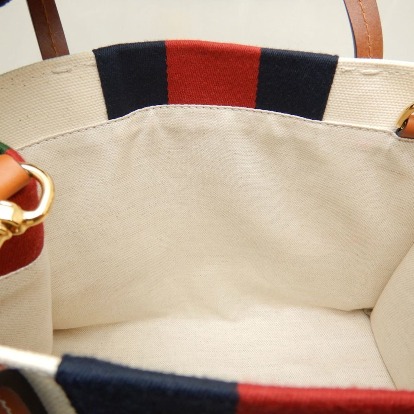 Gucci Canvas Brown Tote Bags