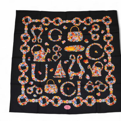 Gucci Silk Blue Scarves