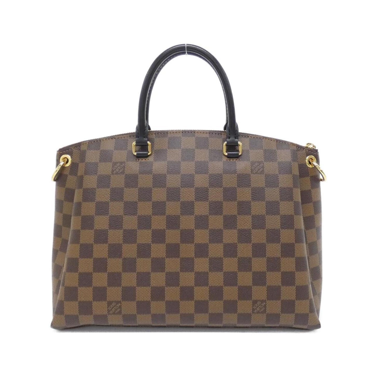 Louis Vuitton Coated Canvas Brown Handbags