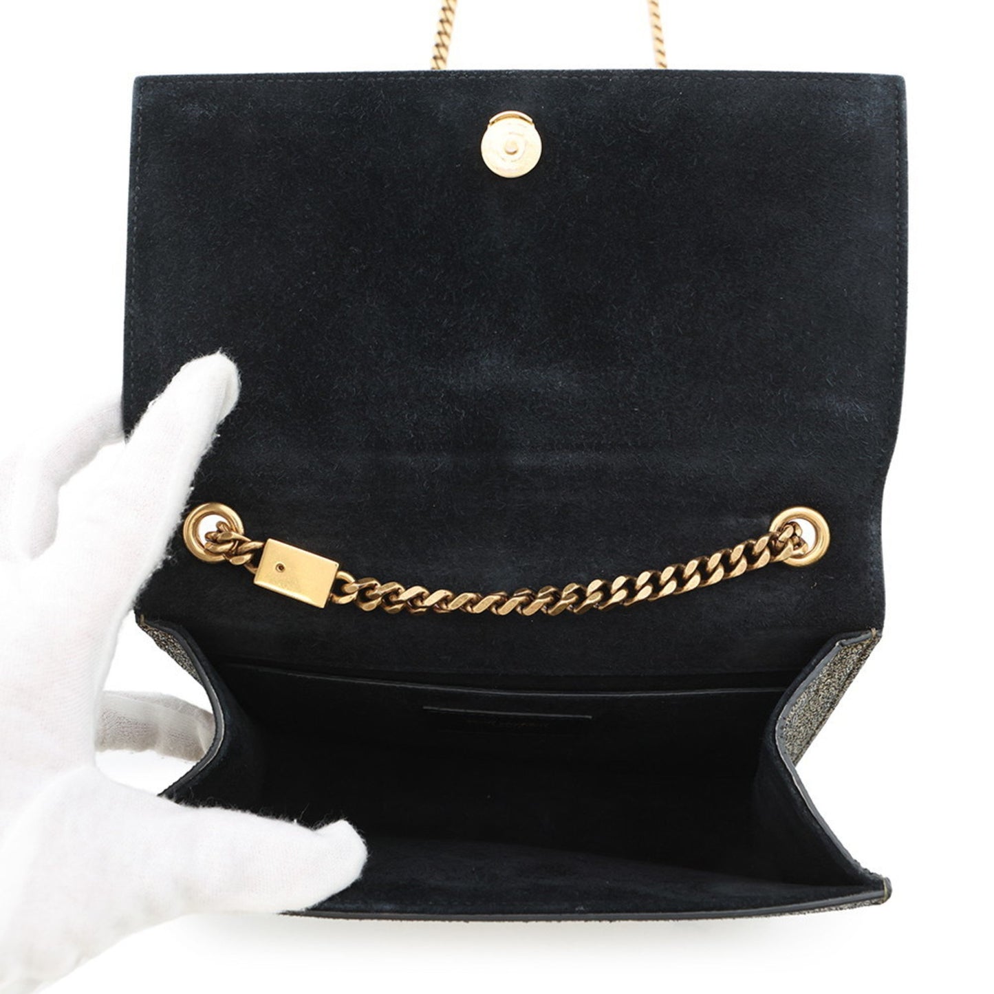 Saint Laurent Others Gold Shoulder Bags