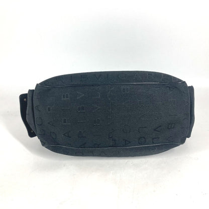 Bvlgari Canvas Black Shoulder Bags