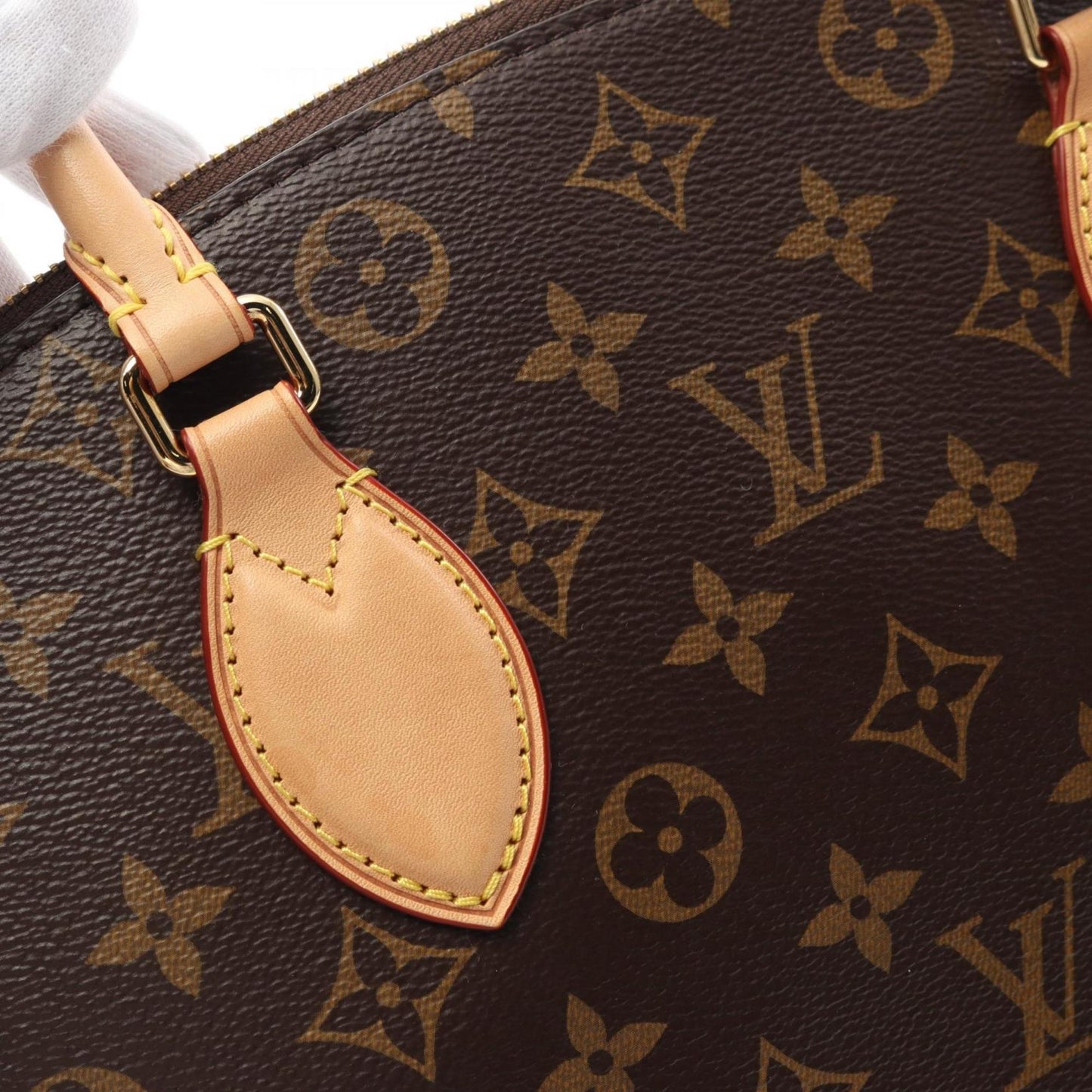 Louis Vuitton Coated Canvas Brown Handbags