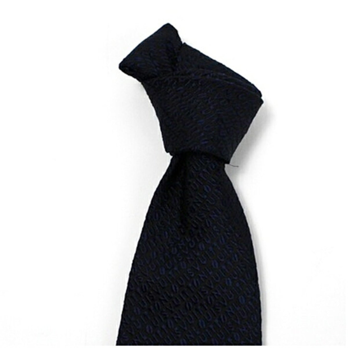 Louis Vuitton Silk Black Ties