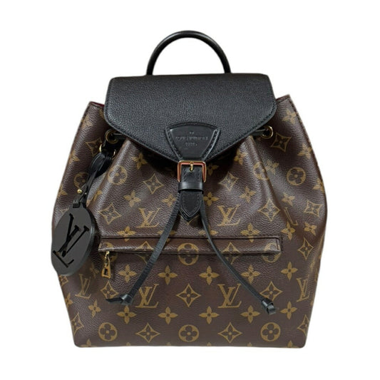 Louis Vuitton Monogram Canvas Black Backpacks