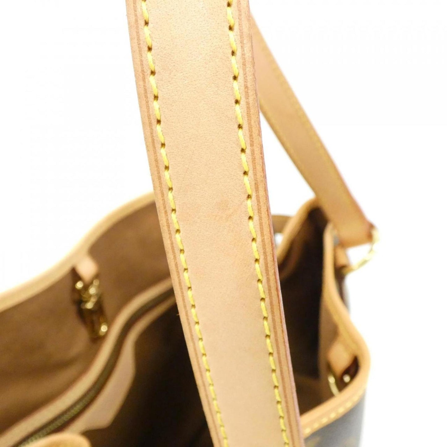 Louis Vuitton Coated Canvas Brown Handbags