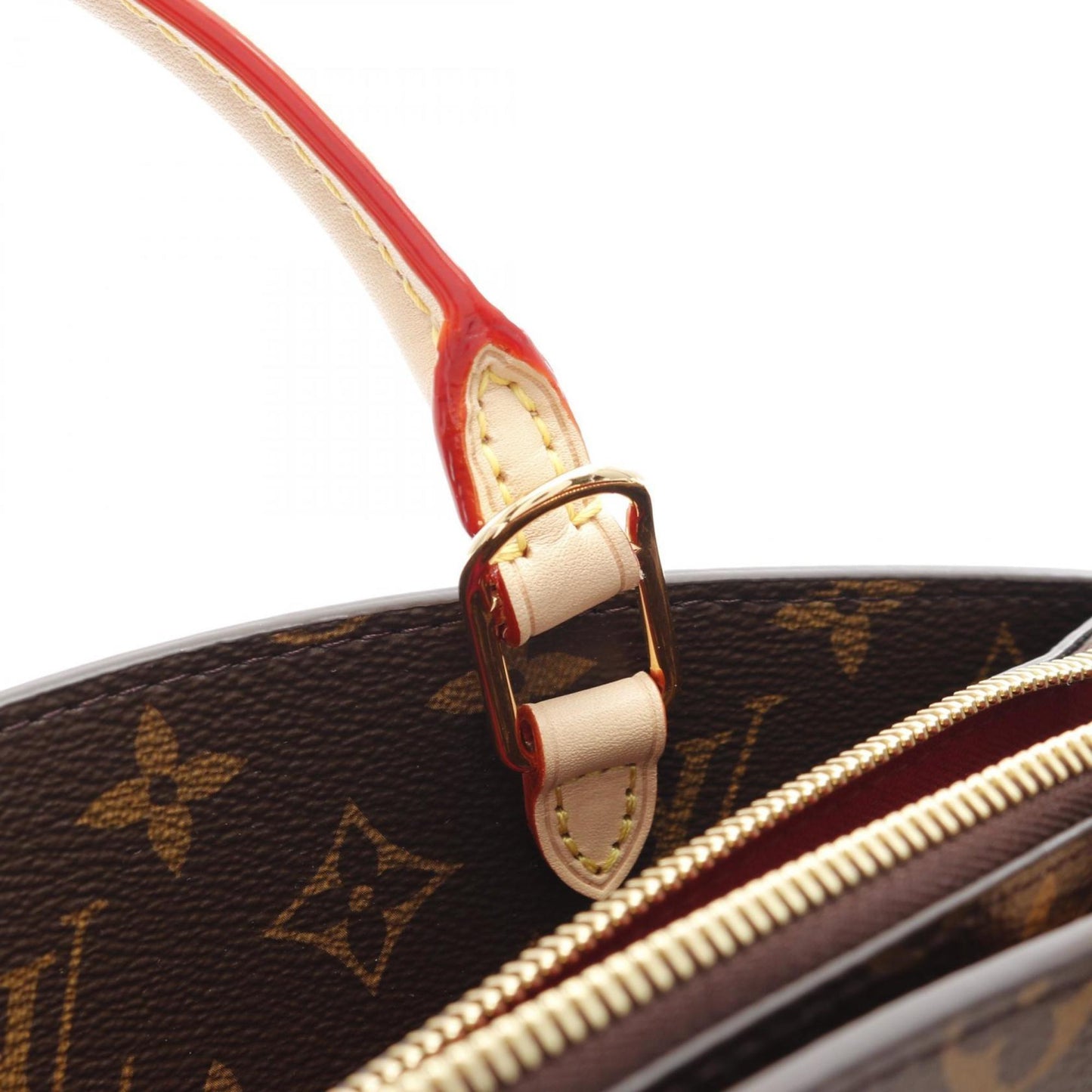Louis Vuitton Coated Canvas Brown Handbags
