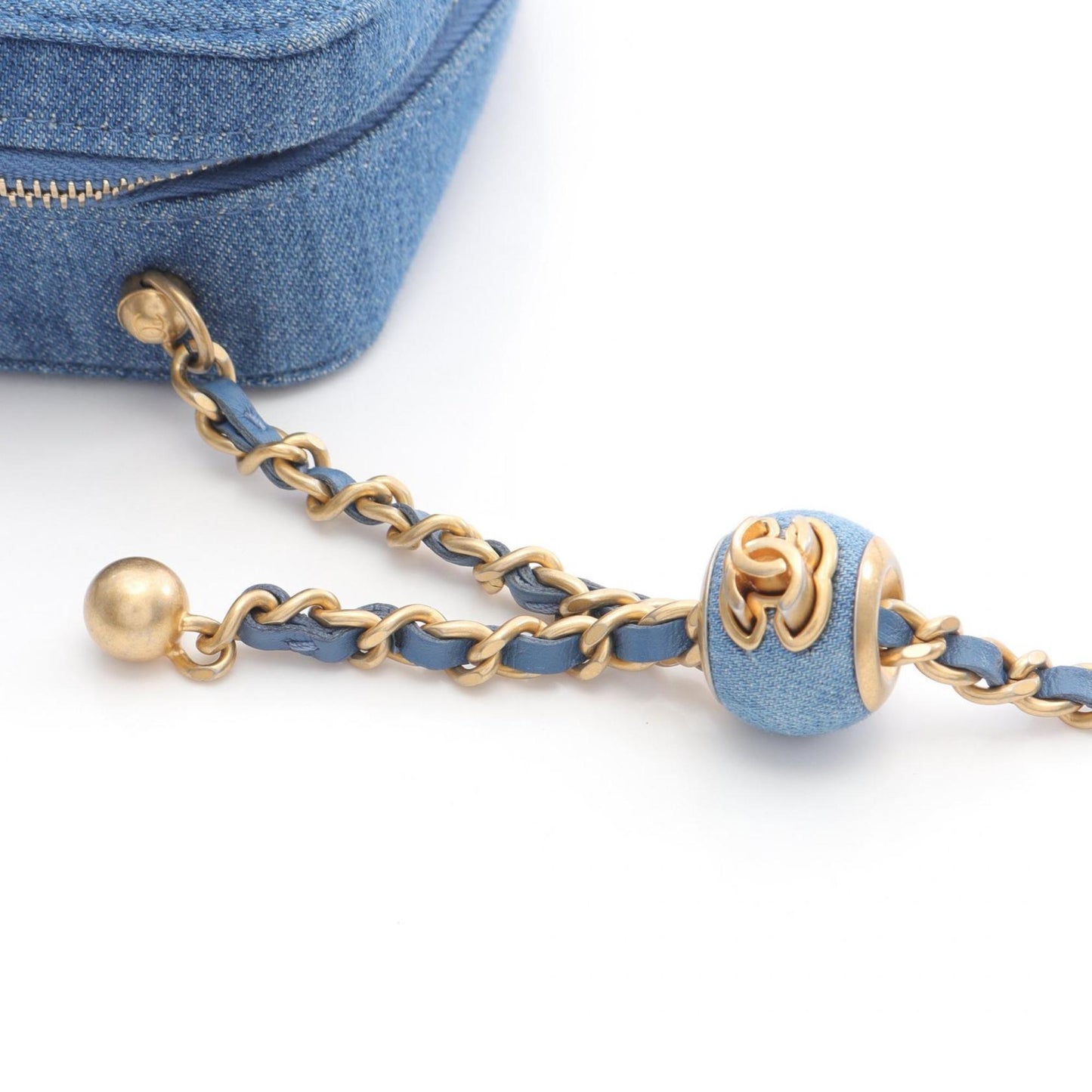 Chanel Denim Blue Shoulder Bags