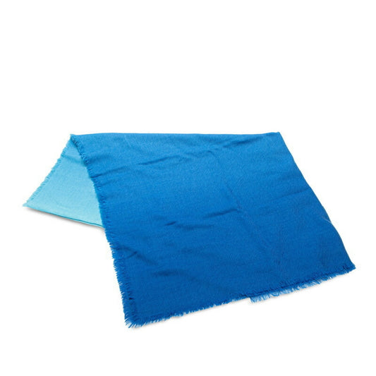 Louis Vuitton Wool Blue Scarves