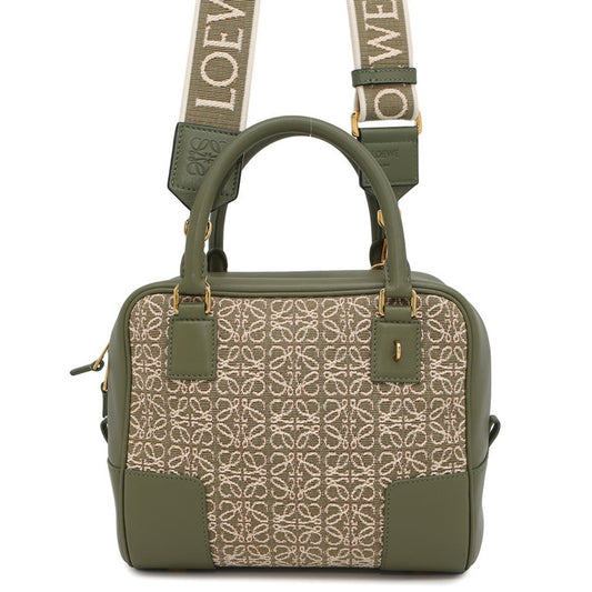 Loewe Canvas Green Handbags