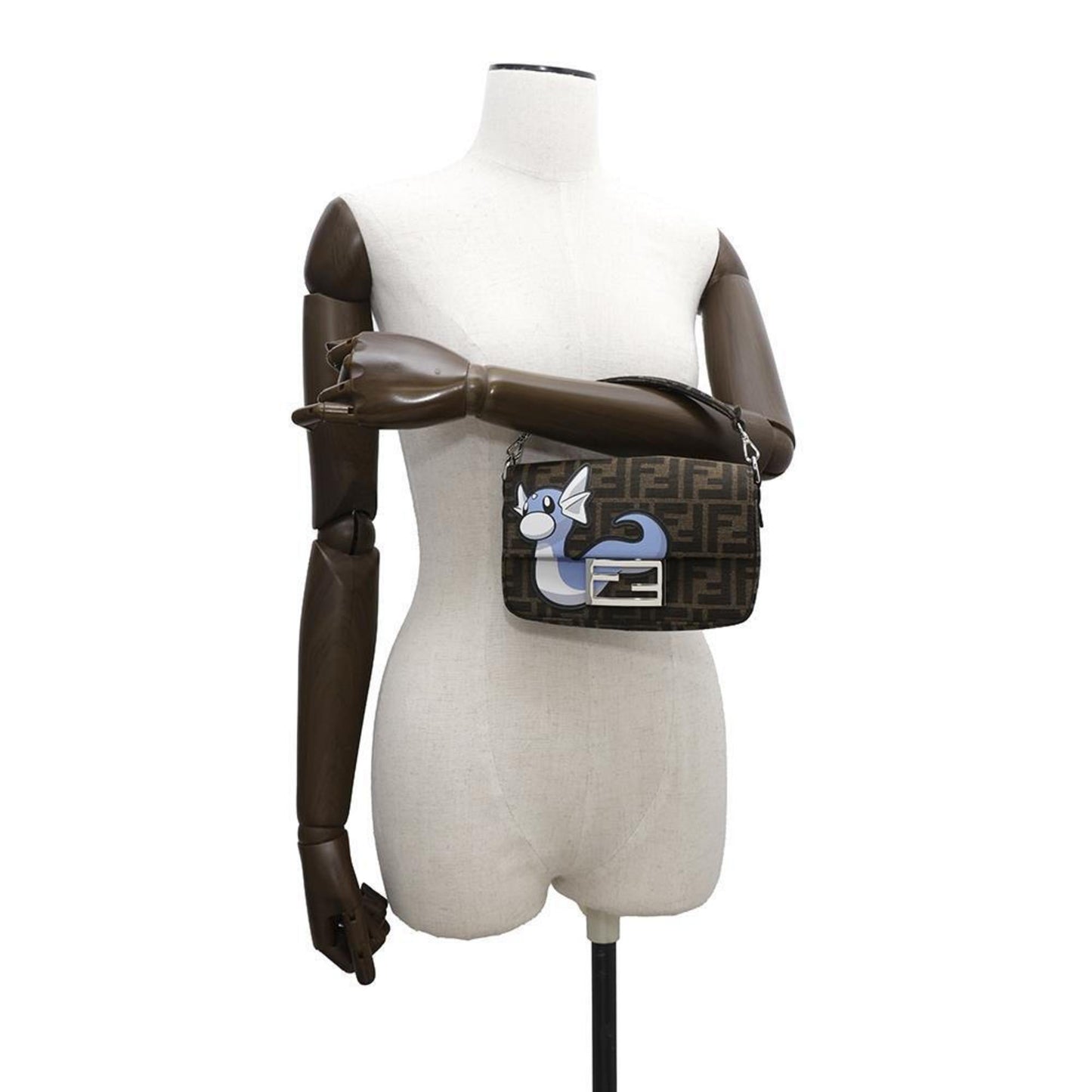 Fendi Canvas Brown Handbags