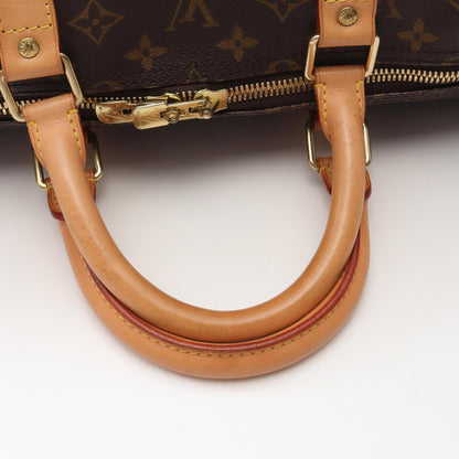 Louis Vuitton Coated Canvas Brown Travel Bags