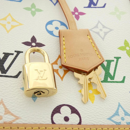 Louis Vuitton Coated Canvas White Handbags