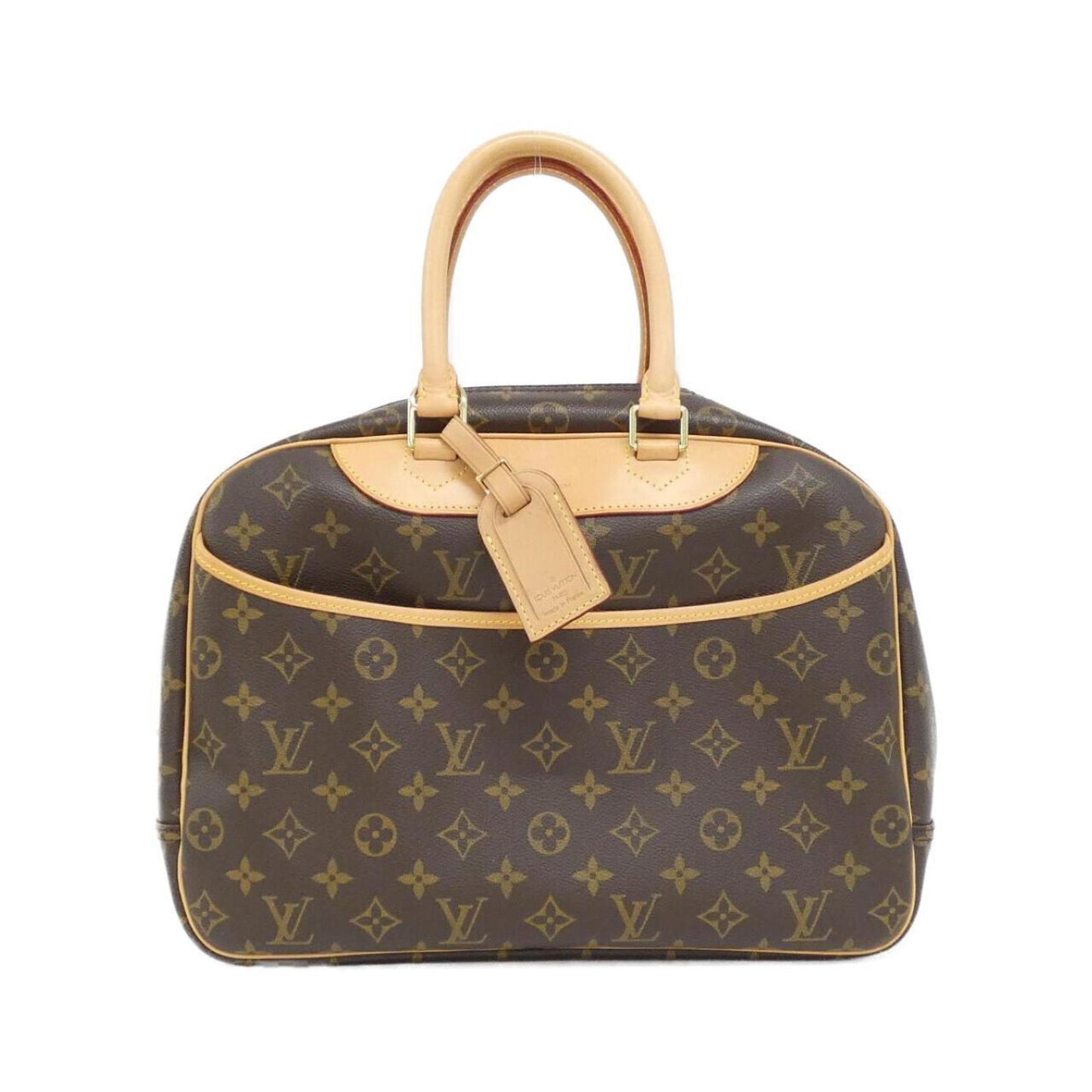 Louis Vuitton Coated Canvas Brown Handbags