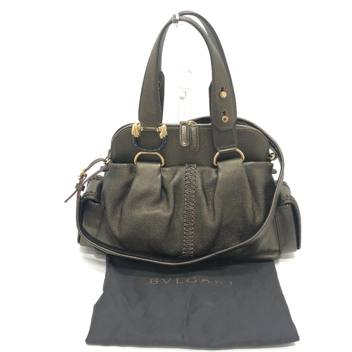 Bvlgari Others Brown Handbags