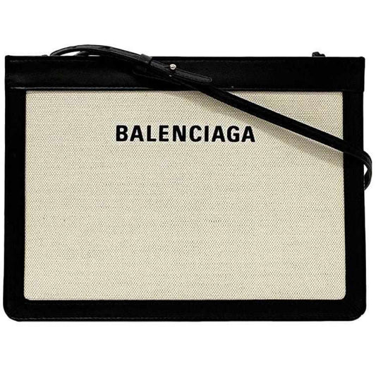 Balenciaga Canvas Black Shoulder Bags