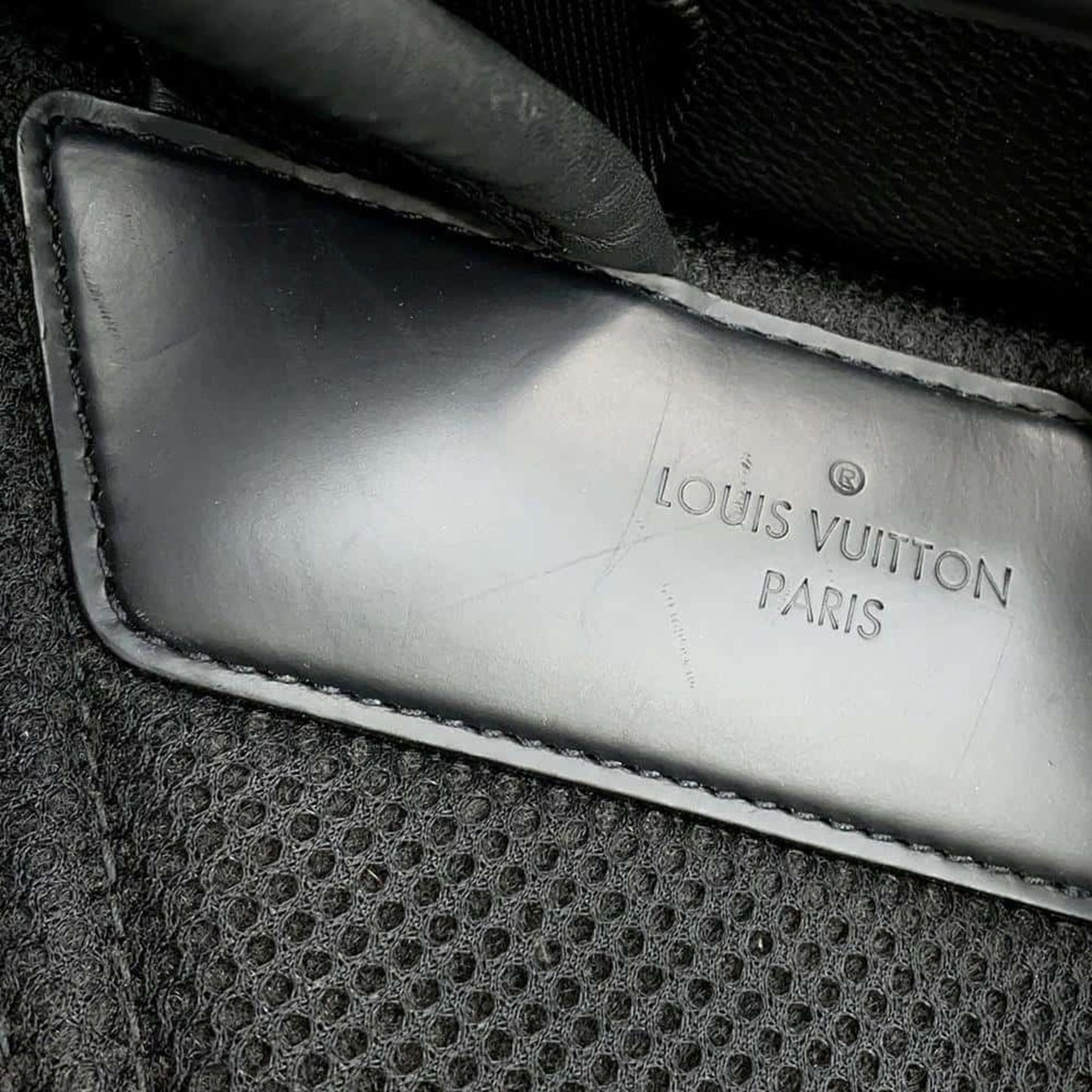 Louis Vuitton Monogram Canvas Black Backpacks