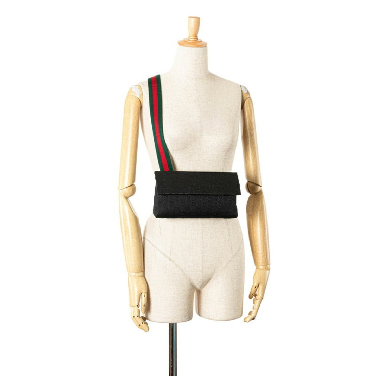 Gucci Canvas Black Crossbody Bags