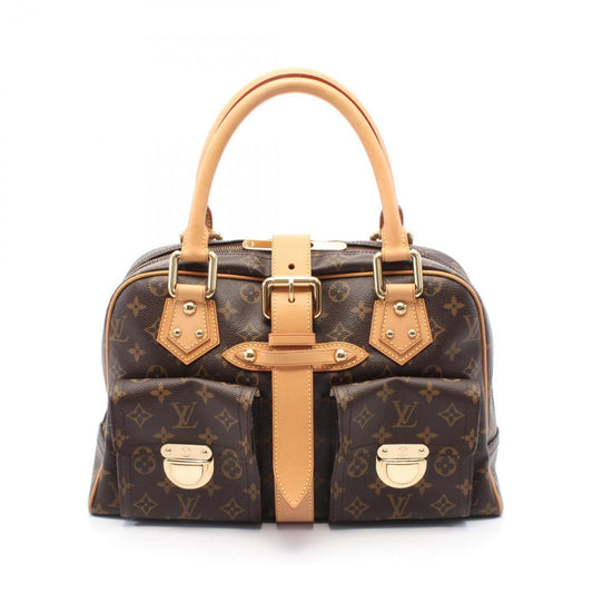 Louis Vuitton Coated Canvas Brown Handbags