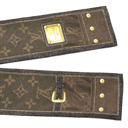 Louis Vuitton Silk Brown Scarves