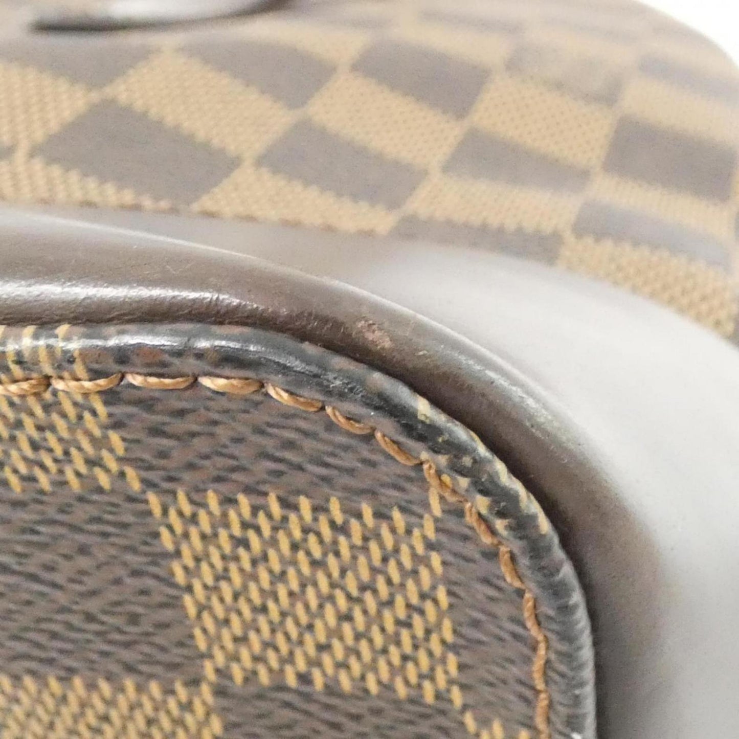 Louis Vuitton Coated Canvas Brown Handbags