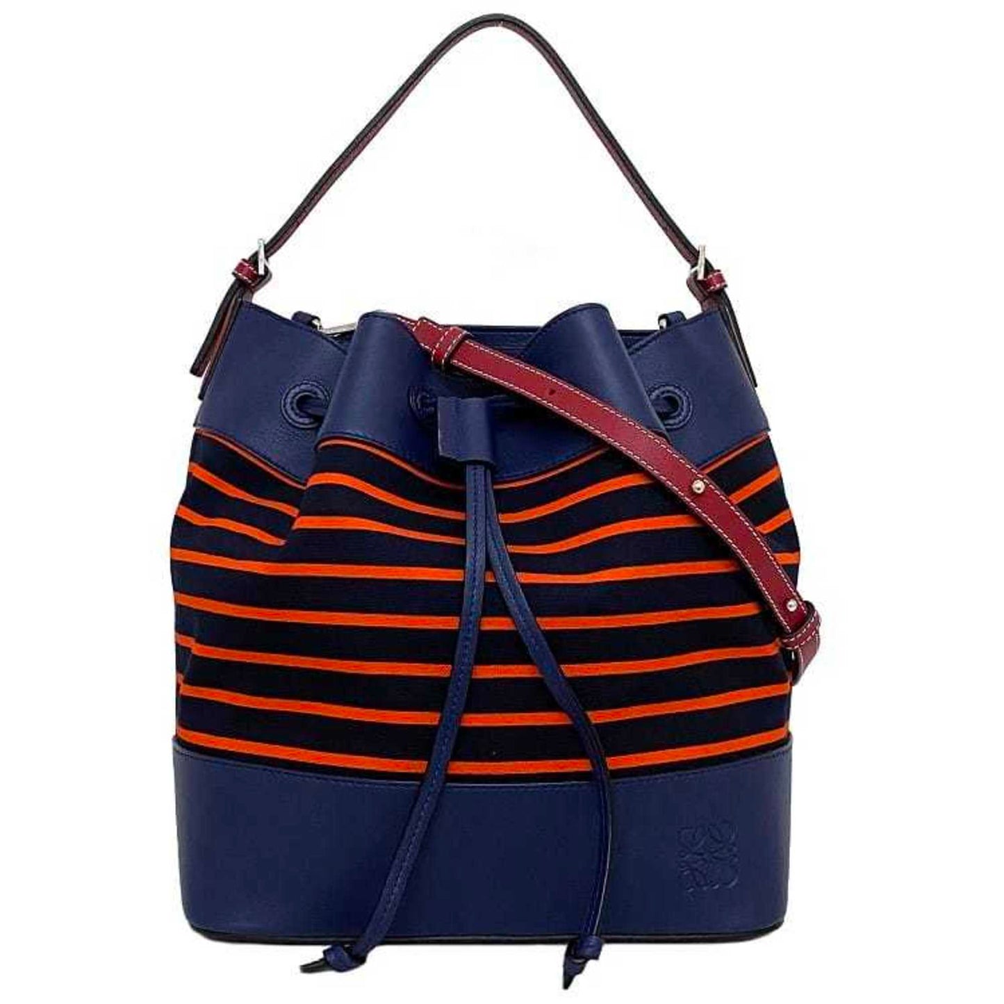 Loewe Canvas Black Shoulder Bags