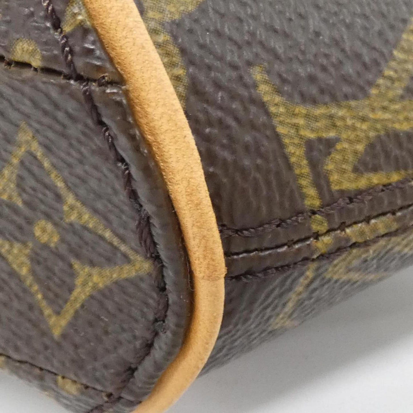 Louis Vuitton Coated Canvas Brown Handbags