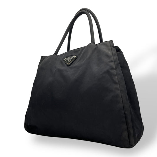 Prada Nylon Black Handbags