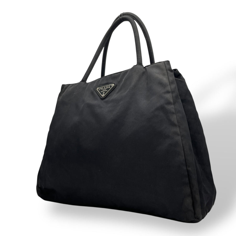 Prada Nylon Black Handbags