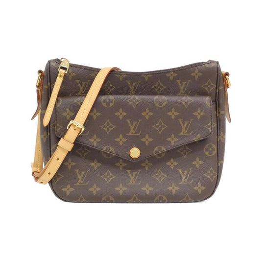 Louis Vuitton Coated Canvas Brown Shoulder Bags
