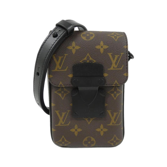 Louis Vuitton Coated Canvas Black Shoulder Bags