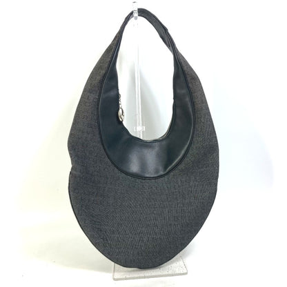 Bvlgari Canvas Black Shoulder Bags