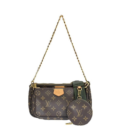 Louis Vuitton Monogram Canvas Brown Shoulder Bags
