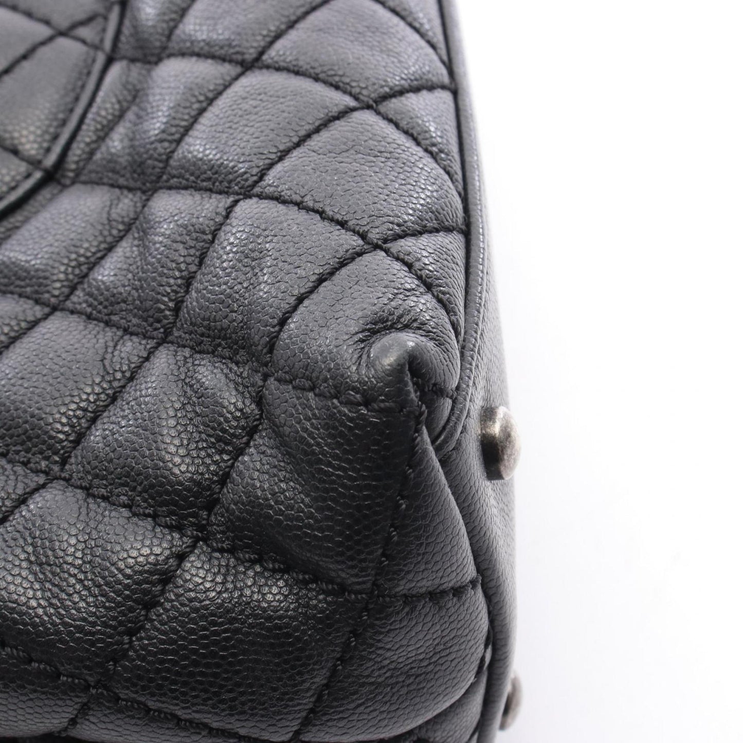 Chanel Calfskin Black Handbags