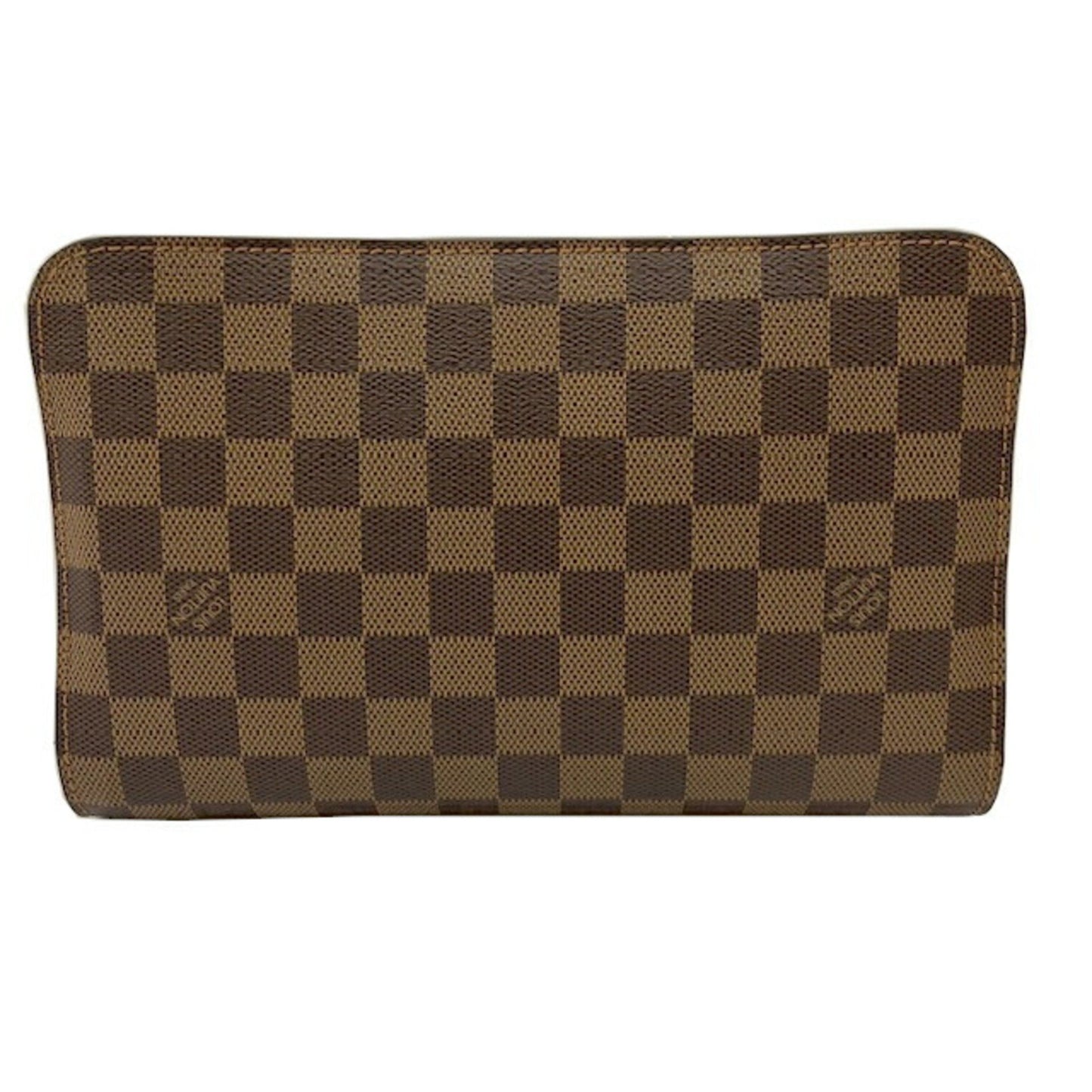 Louis Vuitton Monogram Canvas Brown Clutch Bags