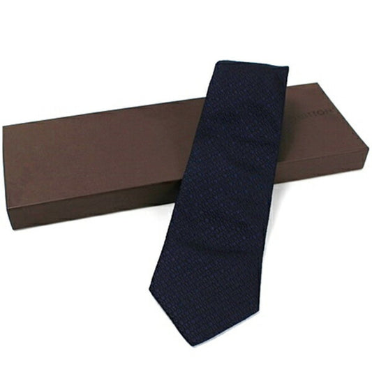 Louis Vuitton Silk Black Ties