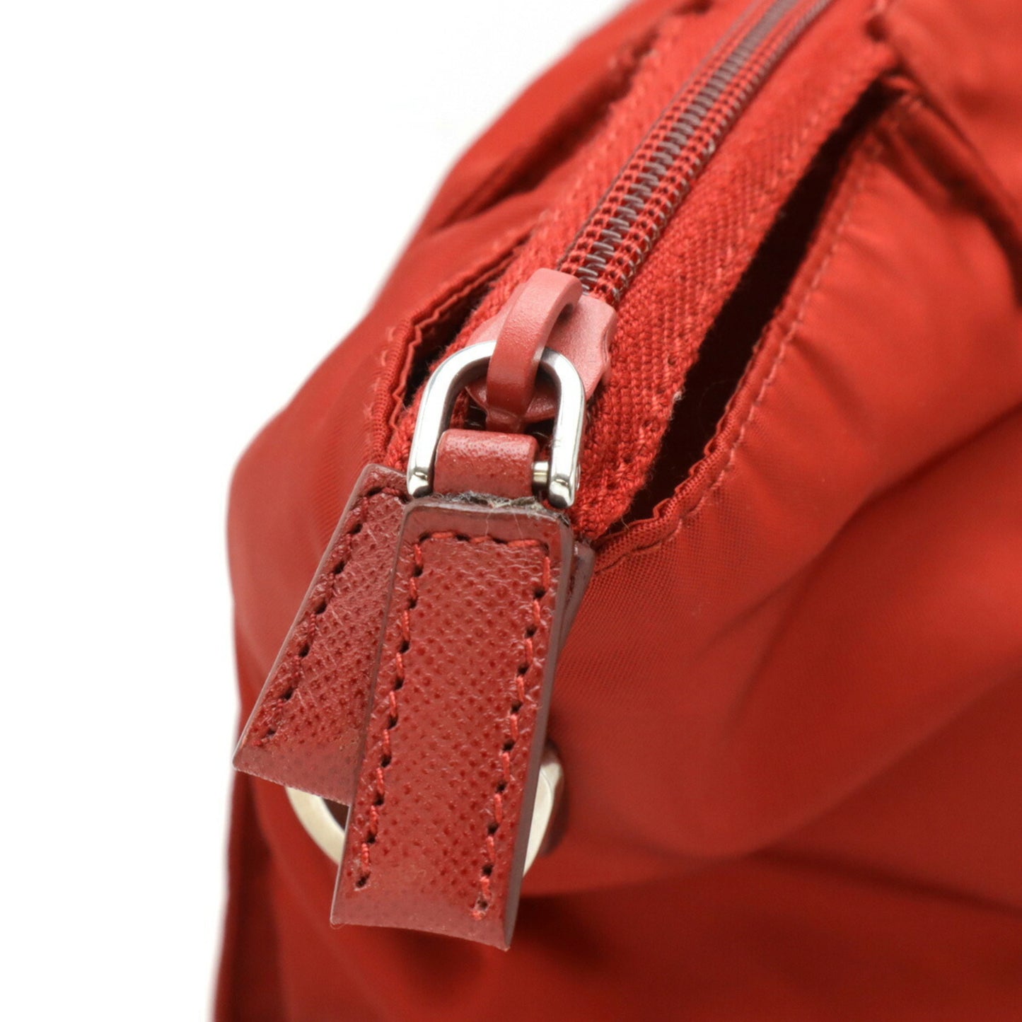 Prada Nylon Red Shoulder Bags